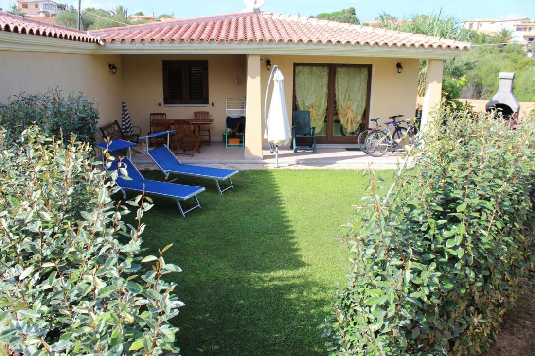 Casadelfaro Con Giardino A Pittulongu 600Metri Dalla Spiaggia Olbia Buitenkant foto